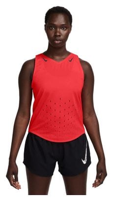 Nike AeroSwift Tanktop Rot Damen