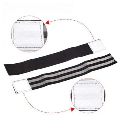 Lot de 2 brassards réfléchissants noires