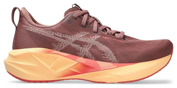 Chaussures Running Asics Novablast 5 Rouge/Orange Femme