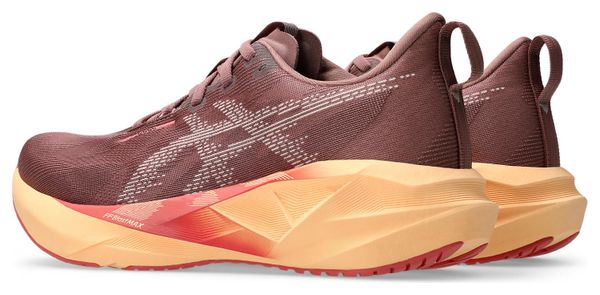 Chaussures Running Asics Novablast 5 Rouge/Orange Femme