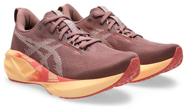 Chaussures Running Asics Novablast 5 Rouge/Orange Femme