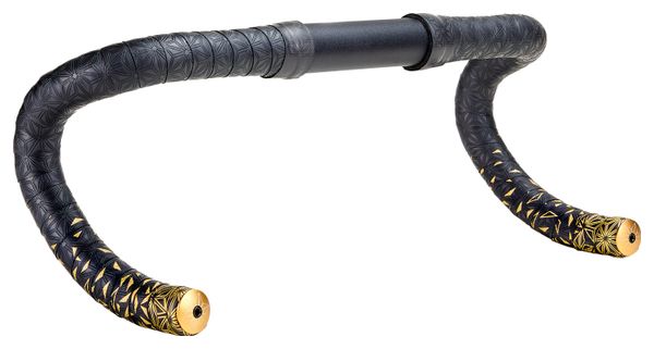 Supacaz Super Sticky Kush Star Fade Bling Black/Gold Hanger Tape + Caps