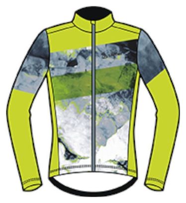 Maillot de cyclisme Loeffler à manches longues M / L / S Jersey polaire-Vert