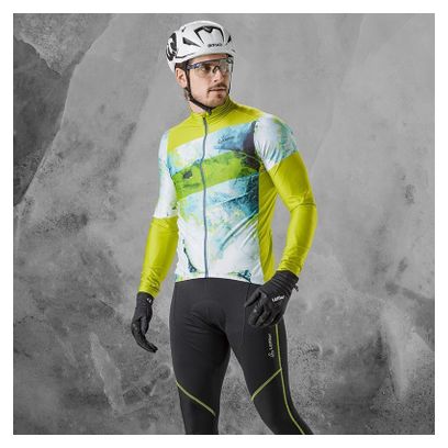 Maillot de cyclisme Loeffler à manches longues M / L / S Jersey polaire-Vert
