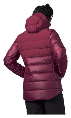 Giacca da donna Odlo Severin N-Thermic con cappuccio Red Raspberry Fudge
