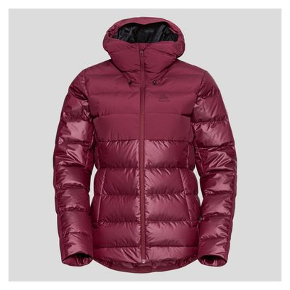 Giacca da donna Odlo Severin N-Thermic con cappuccio Red Raspberry Fudge