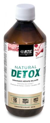Complément Alimentaire STC Nutrition - Natural Detox - 500 ml - Cerise