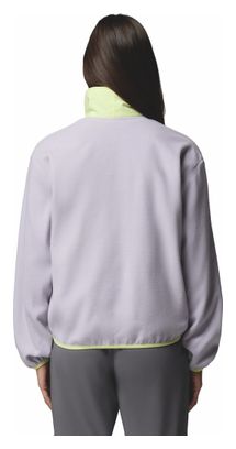 Pile Columbia 1/2 Zip Sequoia Grove Viola/Giallo Donna