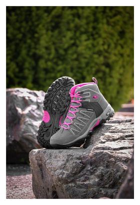 Chaussures de Randonnée Femme Brütting Mount Pinos High Gris/Rose