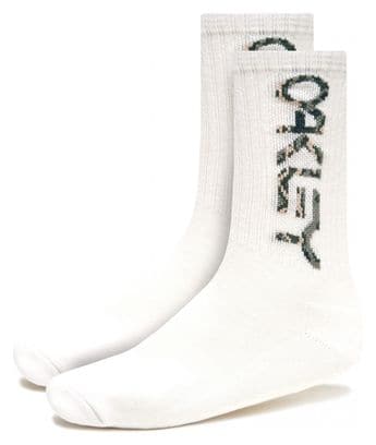 Oakley B1B 2.0 Socks White (Pack of 3 Pairs)