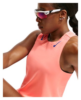Nike AeroSwift Women's Tank Top in Coral