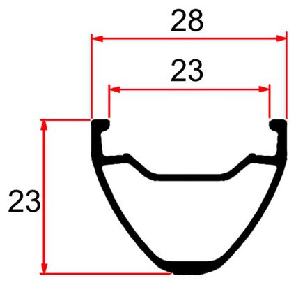 Roue Avant Progress EVO 29  | Boost 15x110 mm | 6 Trous