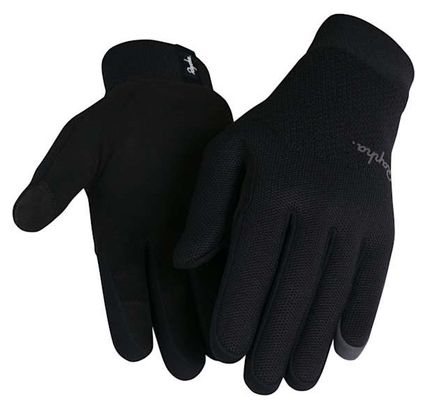 Rapha Merino Long Gloves, Black