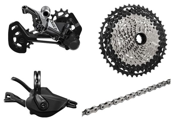 Shimano Groupset XTR M9100 12 Speed Cassette 10-45 T
