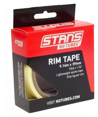 Stan's NoTubes - Fond de jante Yellow Tape 39mm (10YD)