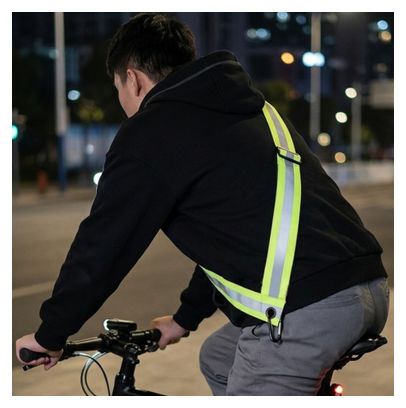 Ceinture de sécurité haute visibilité réglable