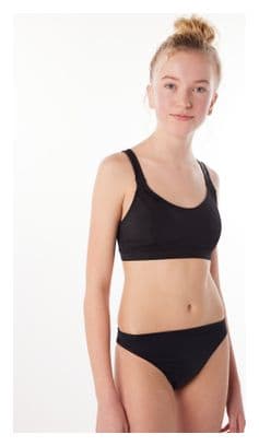 Culotte de Bain Menstruel Bikini ado - Noir