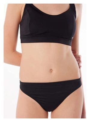 Culotte de Bain Menstruel Bikini ado - Noir