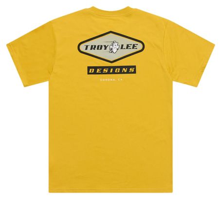 Maglietta a maniche corte Troy Lee Designs Carb Yellow