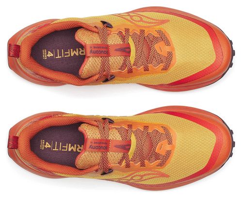 Chaussures Trail Saucony Peregrine 15 Orange Homme