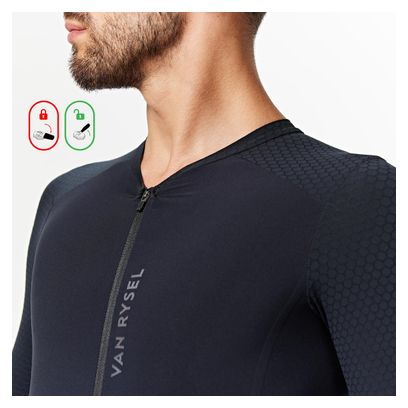 Combinaison Trifonction Unisexe Van Rysel Longue Distance Aero Noir