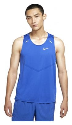 Nike Dri-Fit Rise 5 Tank Blauw