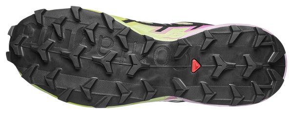 Salomon Speedcross 6 GTX Trail Running Shoes Yellow/Pink Women's