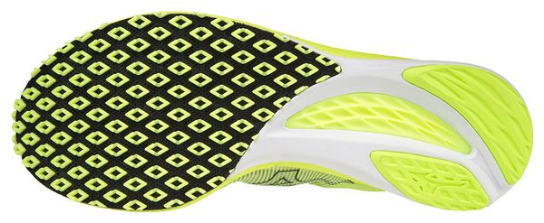 Chaussures de Running Mizuno Wave Duel 3 Jaune Vert