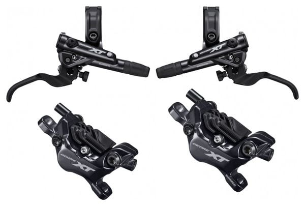 Paire de Freins Shimano XT M8120 Résine (sans disque) 170cm - 100cm Noir 