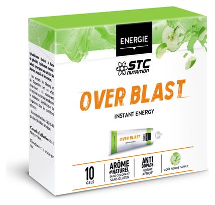 Gel energetico STC Nutrition - OVER BLAST BCAA - bustina da 25 g - Gel alla menta