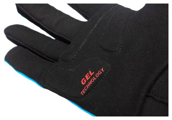 Paar Neatt Expert Lange Handschoenen Blauw
