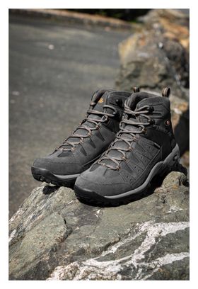 Brütting Mount Pinos High Dark Grey Hiking Shoes