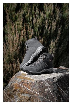 Brütting Mount Pinos High Dark Grey Hiking Shoes