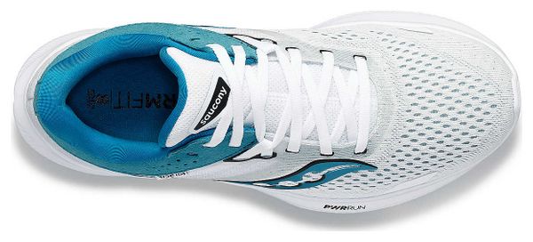 Running Shoes Women Saucony Ride 16 White Blue