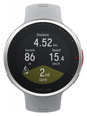 Gereviseerd product - GPS horloge Polar Vantage V2 Zilver Grijs Groen Lime + hartslagriem H10
