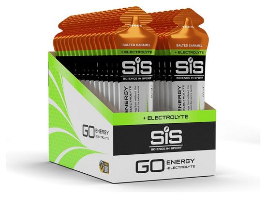Gel Énergétique SIS Go Energy + Electrolyte Caramel Beurre salé 60ml