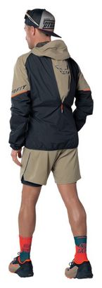 Veste imperméable Dynafit Alpine GTX Kaki/Bleu Homme