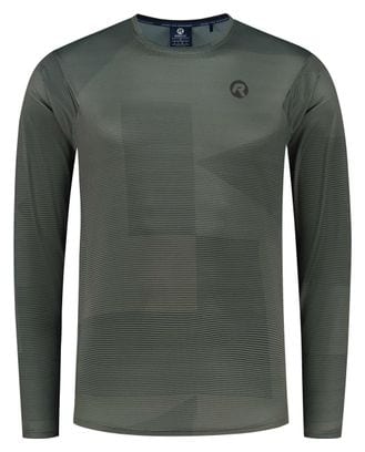 Maillot Manches Longues Velo Rogelli Adventure Core - Homme - Verte