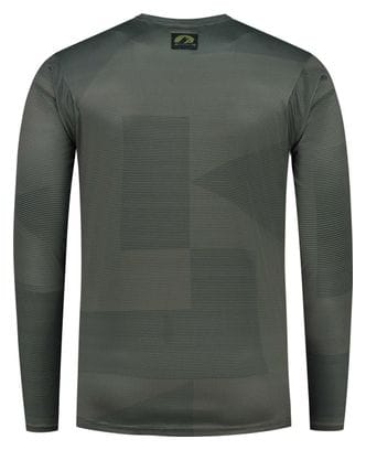 Maillot Manches Longues Velo Rogelli Adventure Core - Homme - Verte