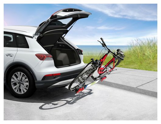 Porte-vélos 1 vélos sur attelage CROW 1 - EUFAB