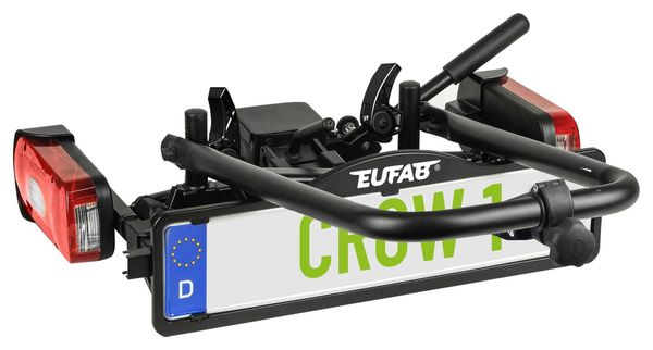 Porte-vélos 1 vélos sur attelage CROW 1 - EUFAB