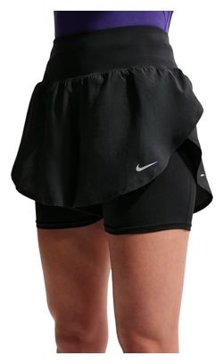 Nike Flow 2-in-1 Shorts, Black, Women's