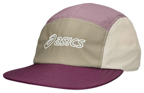 Casquette Asics 5 Panel Cap Rose/Beige