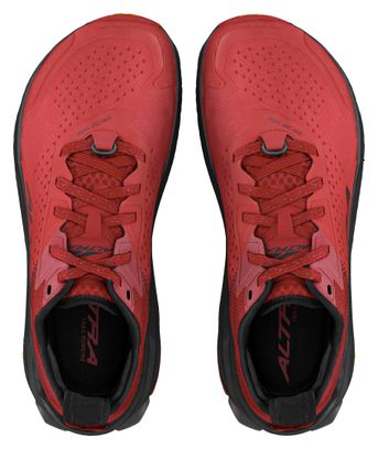 Altra Olympus 6 Trail Shoes Red/Black Men's