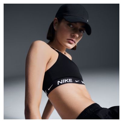 Sujetador de sujeción media Nike Indy Negro Mujer