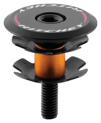 Capuchon de compression et écrou en étoile pour jeu de direction Ritchey Superlogic 1-1/8 Noir