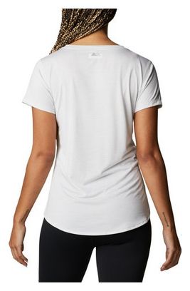 Columbia W Trinity Trail II Grafik T-Shirt Weiße Frau