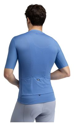 Maillot vélo ultraléger homme Cyclisme SRX Tirreno Bleu Marine