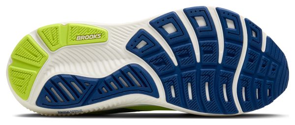 Chaussures Running Brooks Ghost 17 Jaune/Bleu Homme