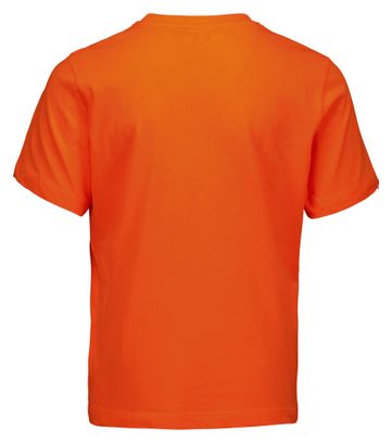 Poc Jr Children's short-sleeved T-shirt Orange